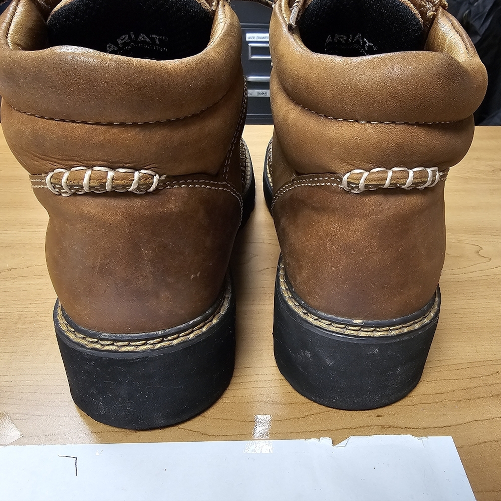 Ariat Women's Chestnut Lace-Up Boots - Picture 6 of 9